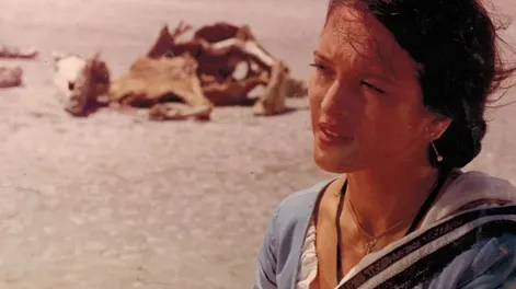 LUCY CAMPBELL, protagonista de la película Difunta Correa, que cumple medio siglo desde su estreno en 1975. Fue filmada en su totalidad en San Juan, y tuvo la particpación de actores de fama nacional.