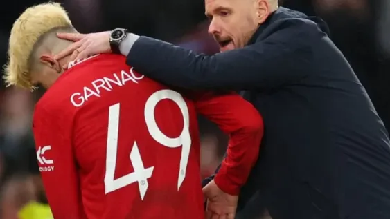 El técnico del Manchester no dejará venir a Garnacho