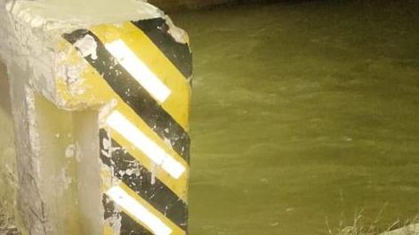 Dos delincuentes se tiraron al canal para escapar de la Policía pero fueron atrapados