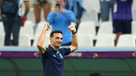 Scaloni: “No tengo ninguna duda que Messi es el mejor jugador de la historia”