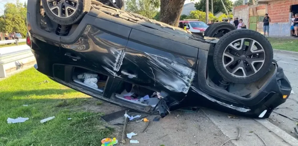 Una bebé de 11 meses murió atropellada por ladrones que escapaban a los tiros de la Policía