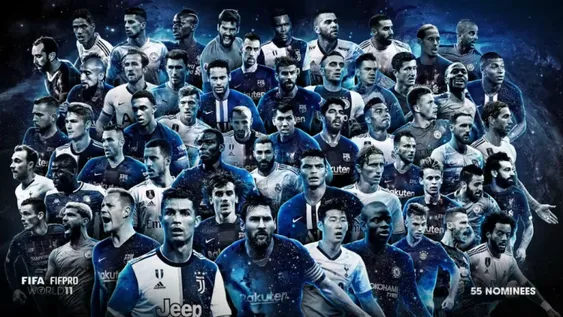 Sólo dos argentinos entre los 55 nominados para el once ideal del año