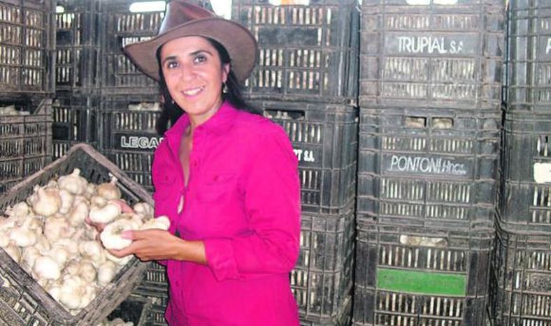 Una mujer, a cargo de la agricultura en Calingasta