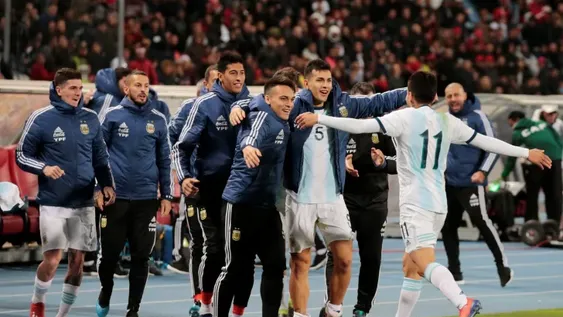 Correa fue el “Ángel” de la Selección y salvó el orgullo frente a Marruecos en un partido malo