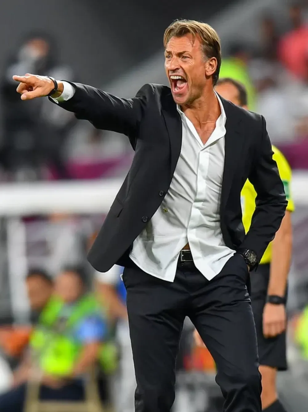 La explosiva arenga del DT de Arabia en el entretiempo que sirvió para vencer a Argentina