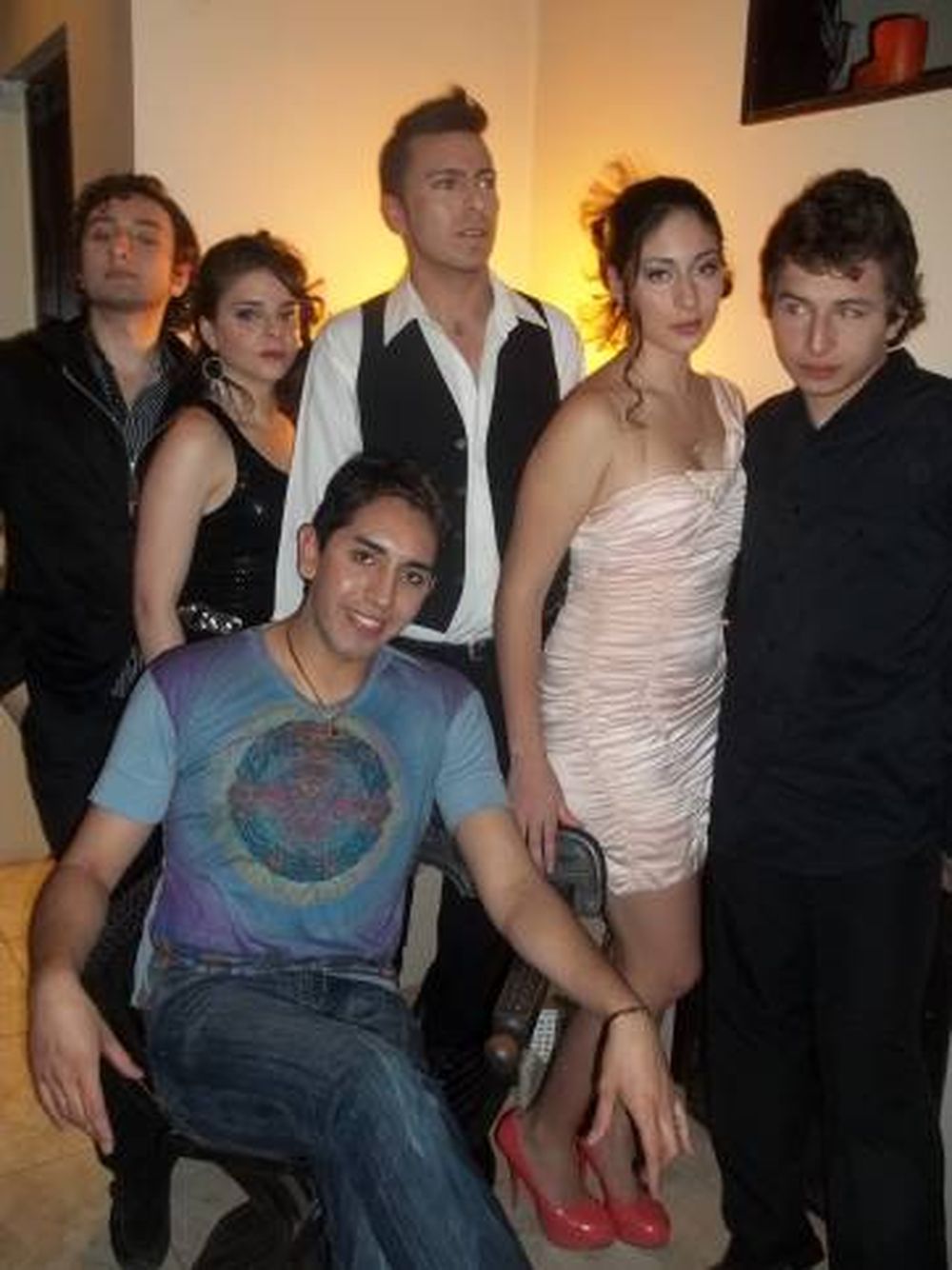 Maxi Fernández y staff