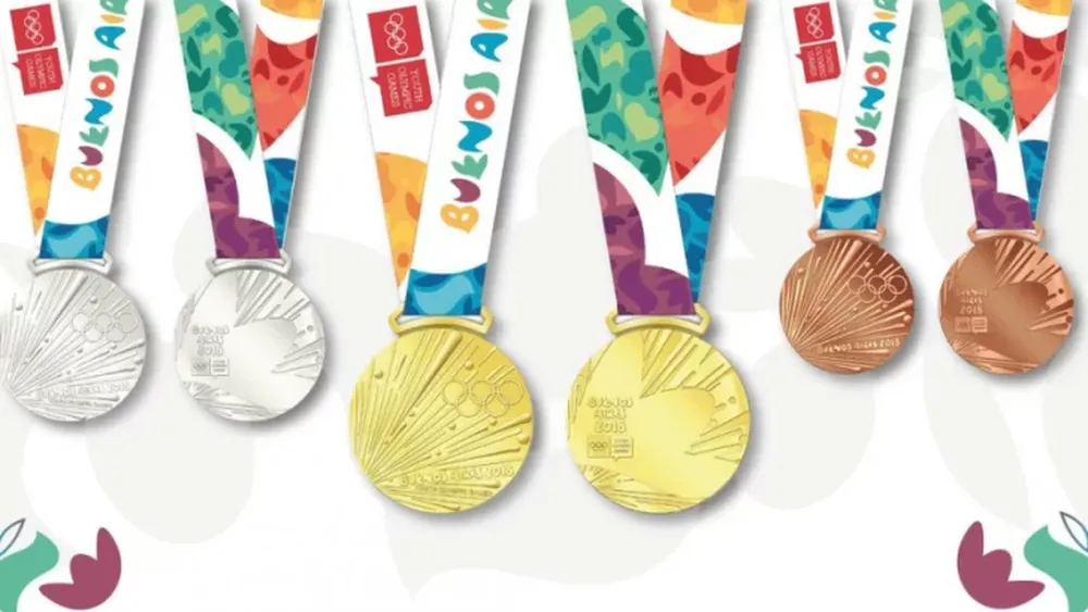 Así serán las medallas de los JJOO de la Juventud de Buenos Aires 2018