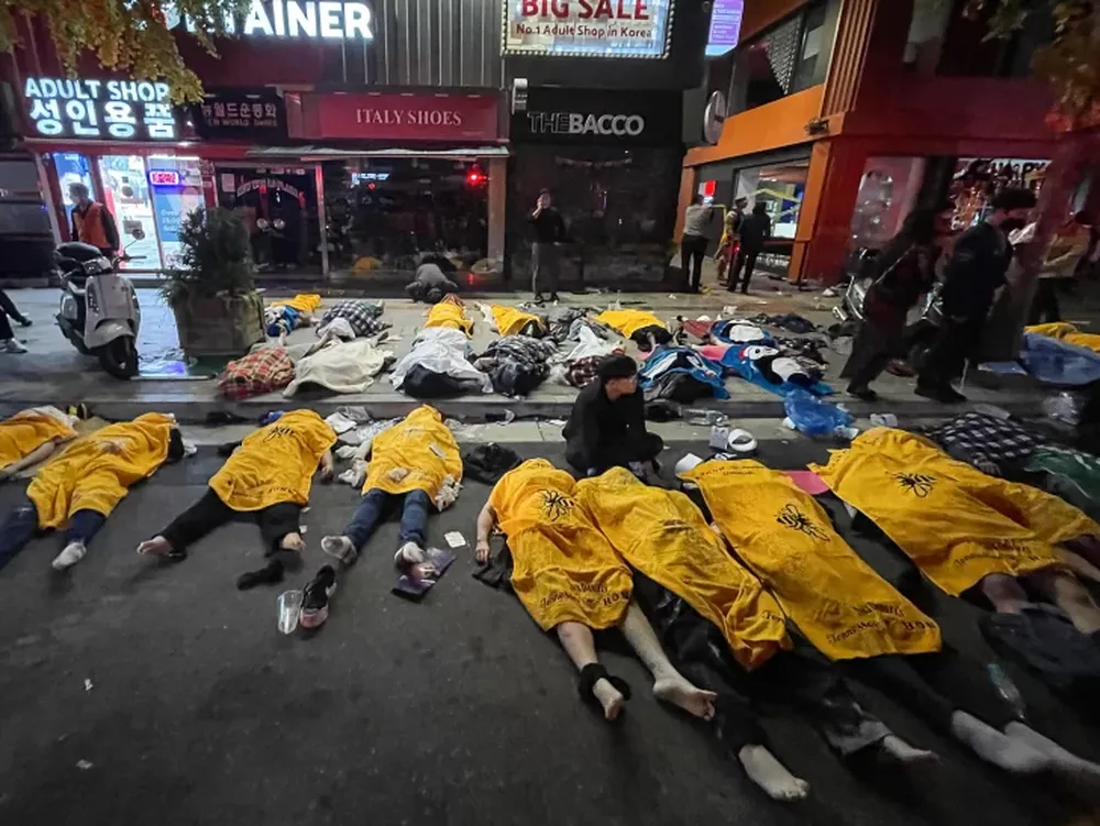 Corea del Sur: al menos 146 muertos y 150 heridos por estampida en fiesta de Halloween