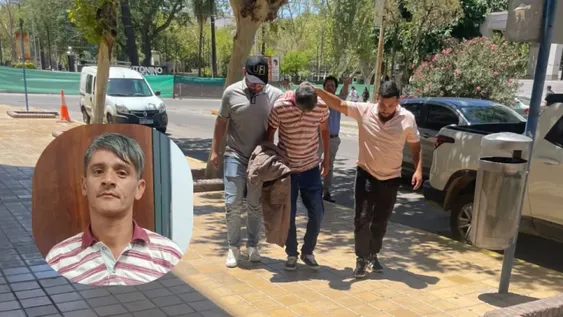 Así llegaba El Tarta a Tribunales.