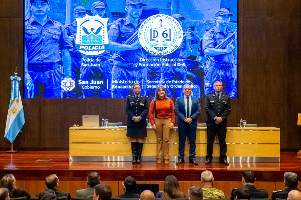 Máximas autoridades de Educación y de Seguridad presidieron el acto de presentación del SIEP.