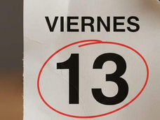 Viernes 13, una fecha que no pasa desapercibida para los supersticiosos. Viernes 13, una fecha que no pasa desapercibida para los supersticiosos.