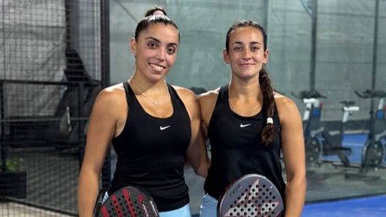 Sanjuaninas. Macarena Gómez y Agostina Dalmonego son San Juan en el Circuito Nacional de Pádel.
