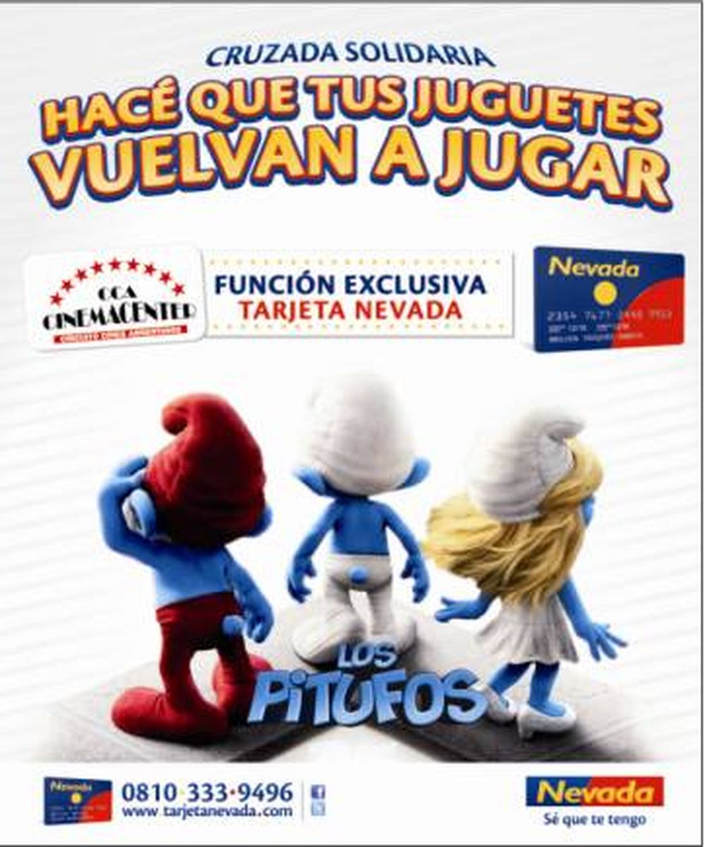 Nevada y Cinemacenter llevaron los niños al cine