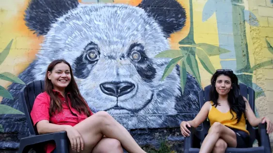 Apertura. De izq a der. Guadalupe de la Fuente y Sole Arrantz serán las encargadas de abrir el Ciclo Bambú