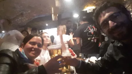 Aliento sanjuanino en el fan fest de Moscú