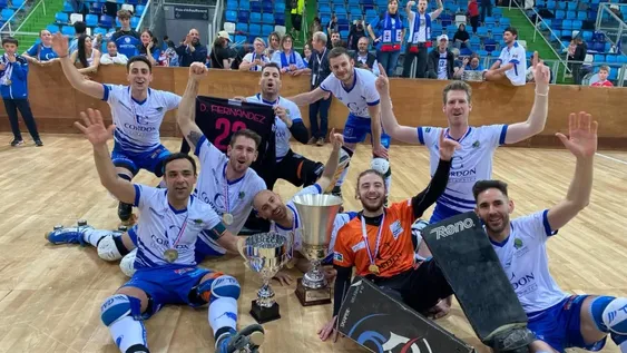 Hockistas sanjuaninos conquistaron la Copa de Francia con el Quévert