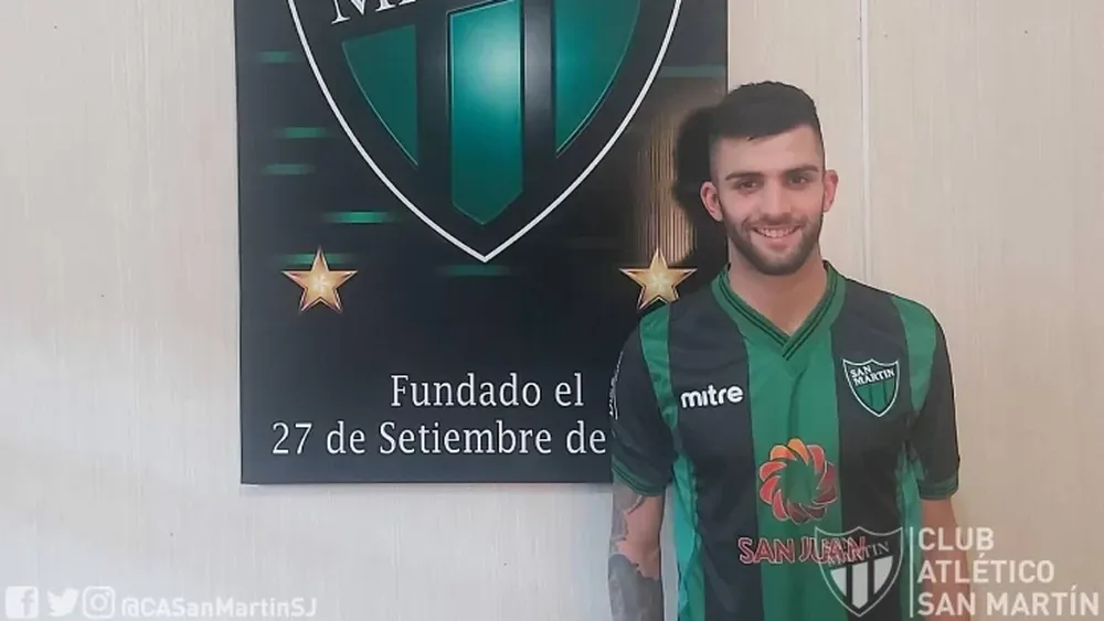 San Martín sumó a un volante surgido de River que llega desde Guillermo Brown