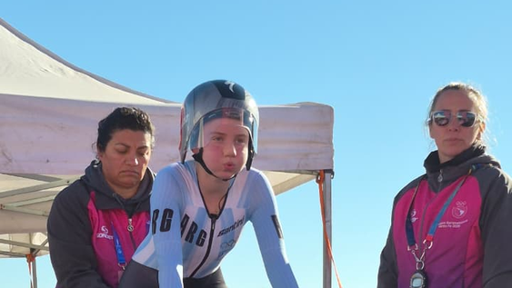 La sanjuanina Delfina Dibella ganó la medalla de bronce.&nbsp;
