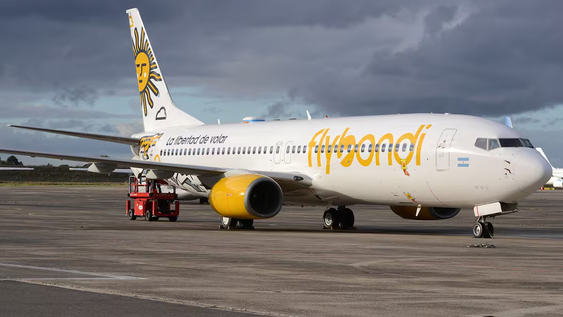 Flybondi inició sus operaciones en la Argentina en 2018.