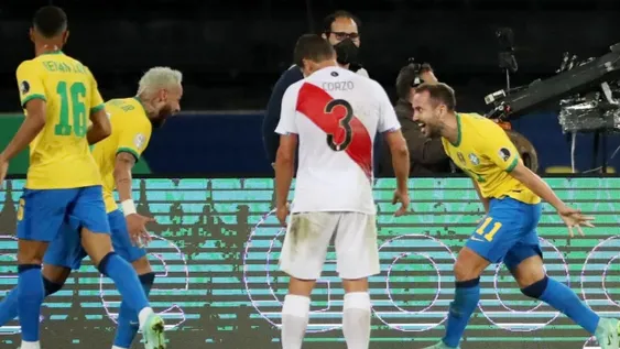 Con una goleada a Perú, Brasil reafirma que es el gran favorito a llevarse el festejo final