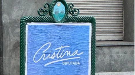 DIPUTADA. Los afiches de campaña de Cristina ya inundan las calles tanto de la Ciudad como provincia de Buenos Aires. Las encuestas la favorecen.