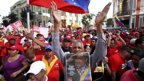 Venezuela festejó la continuidad de Chávez