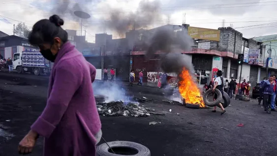 Grupo indígena de Ecuador desafía estado de excepción