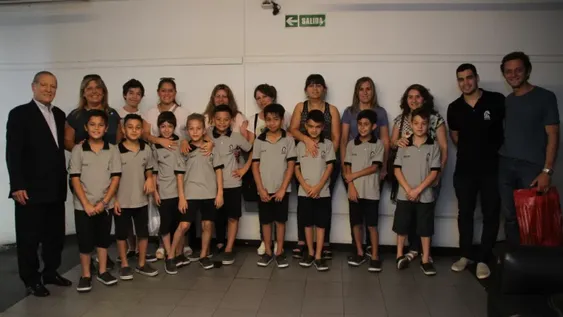 Visita especial antes de la gran final