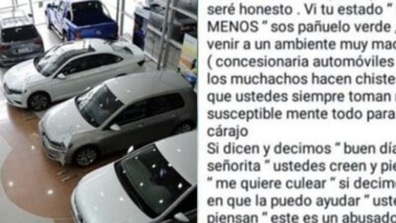 No la contrató al ver en Whatsapp que era “pañuelo verde”: “Prefiero otro estilo de mujer”