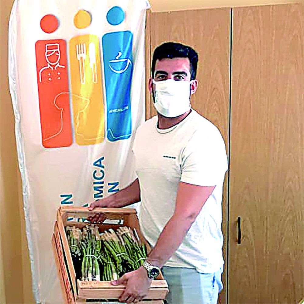 Chefs locales cocinaron espárragos