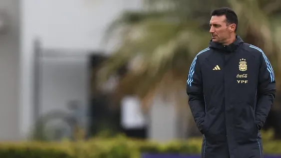 SINCERIDAD. Scaloni sabe que el paso de Messi por la selección empezó a mirar el final y trata de disfrutar