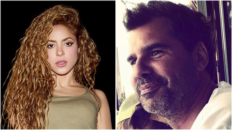 Shakira y Antonio de la Rúa.
