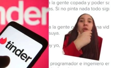 Se metió a Tinder a ver perfiles, encontró a un usuario “fantasioso” y lo “destrozó”