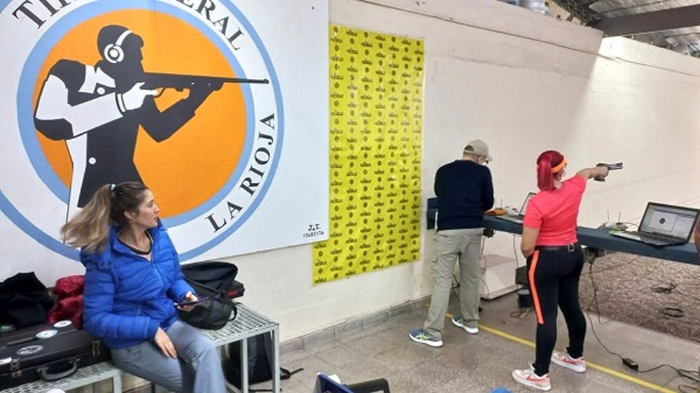 Visitante. La delegación del Tiro Federal San Juan estará compitiendo en el Torneo Caudillos Riojanos.
