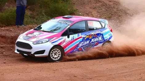 Fernando y Santiago Reyes en plena compentencia. (Archivo)