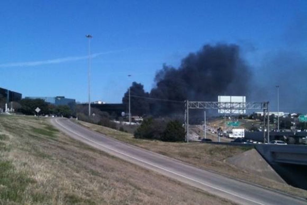 Dos muertos a causa del choque del avión en Texas