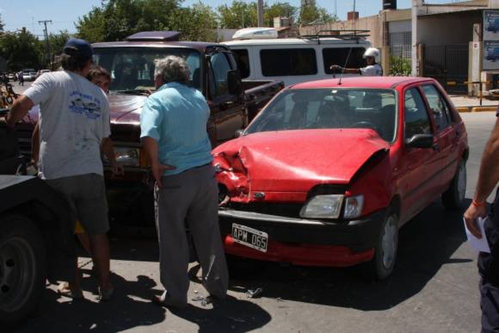 Choque en el Conector Sur