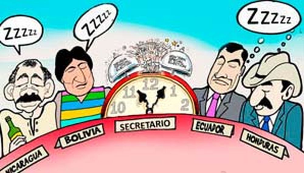 El rol pasivo de la OEA