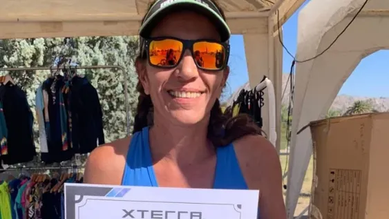 La dama del Triatlón