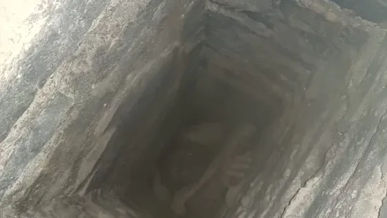 [FOTOS y VIDEO] Así quedó atrapado el ladrón que intentó robar a través de una chimenea