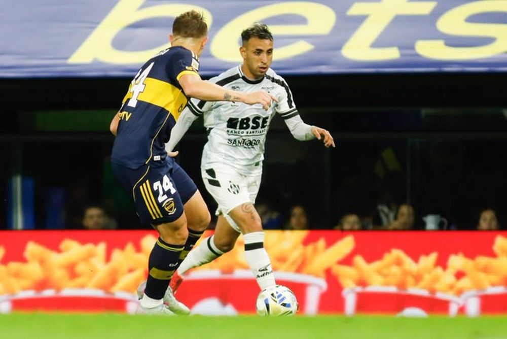 Boca no pudo mantener la diferencia y Central Córdoba logró cosechar un punto