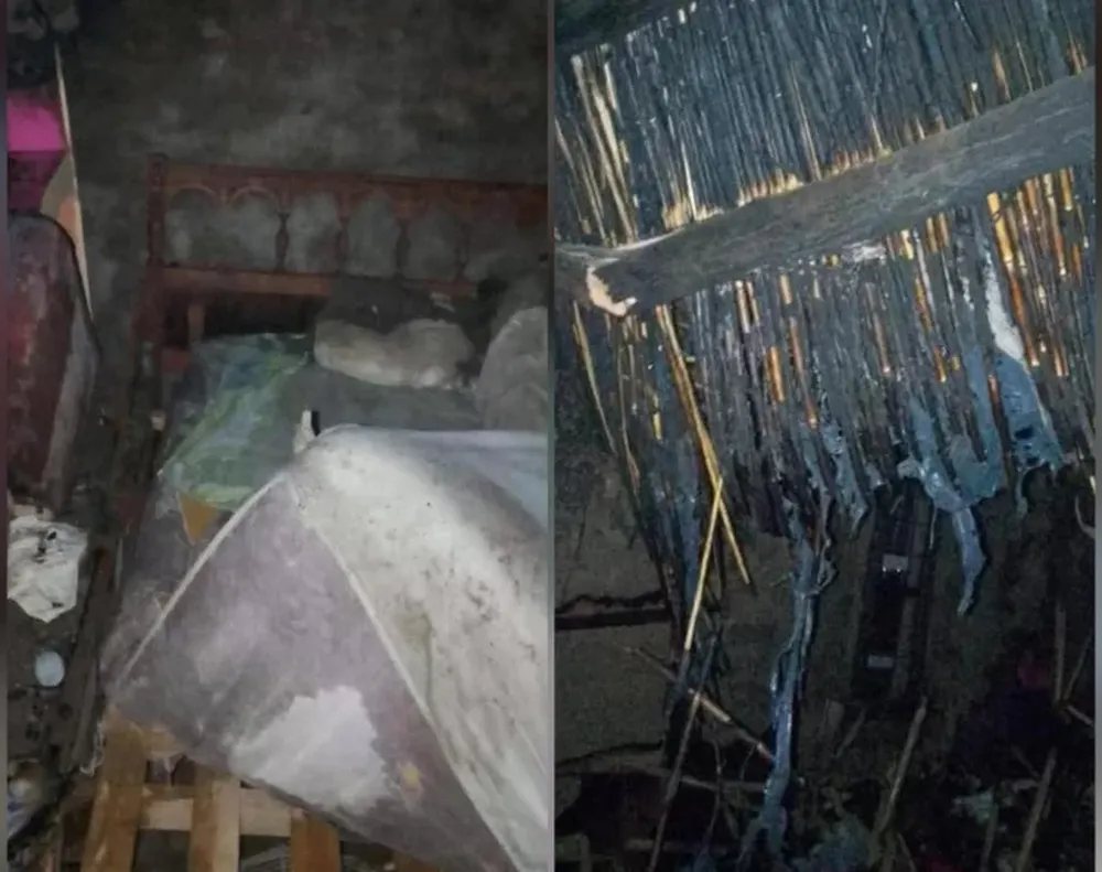 En Santa Lucía y Pocito, dos humildes familias perdieron todo tras sufrir incendios en la madrugada