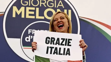 La derecha italiana ganó y Giorgia Meloni será la próxima primera ministra del país