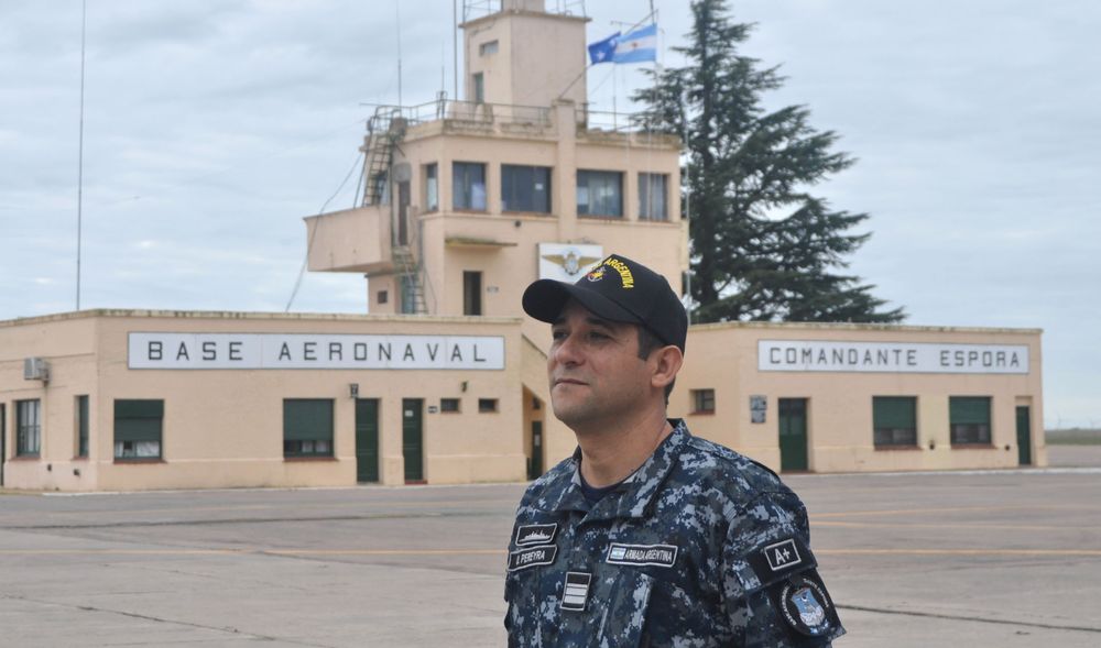 Orlando Pereyra, el jachallero que dejó su pueblo para ser parte de la Armada Argentina.&nbsp;