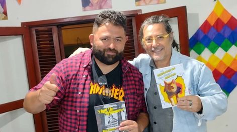 Postales del rock de los 80 y 90, literatura, música e ilustración en vivo serán parte de Gira x Dos.