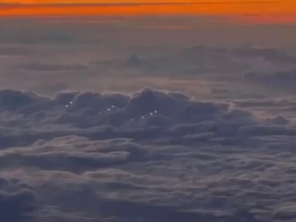 Captaron una supuesta flota de ovnis en Hong Kong
