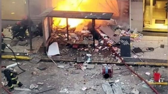 [VIDEO] Así fue la explosión en la perfumería