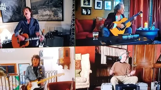 El baterista de los Rolling Stones se robó el show de One World