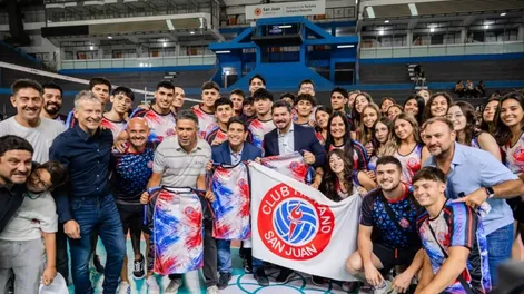 Orrego en la inauguración.