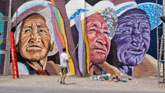 Mirá las fotos de MAAANSO Encuentro de Muralistas